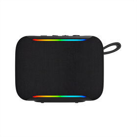 Portable Mini RGB Bluetooth Speaker with TWS & FM Radio for Outdoor Travel & Home Parties