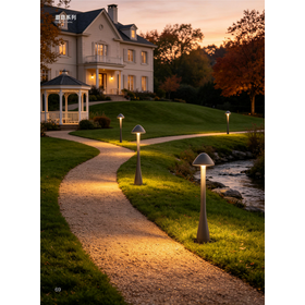 LED Mushroom Lawn Light IP65 Waterproof 12W Outdoor Garden Landscape Path Light for Patio Yard