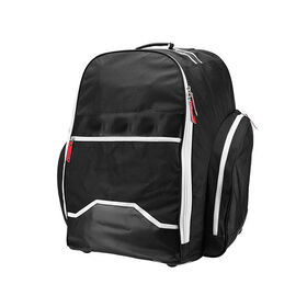 Durable Wheeled Black Nylon Hockey Gear Bag Large Capacity For Ice Hockey Training Game