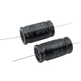85C Axial Bipolar Aluminum Electrolytic Capacitor, 0.47 to 2200uF, TMCE16 Series