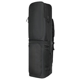Spacious Black Oxford Multi-compartment Field Hockey Stick Backpack Bag For Training Competition