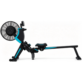 Exercise Rowing Machine Home Cardio Training Fan Rower Magnetic Resistance for Indoor Use