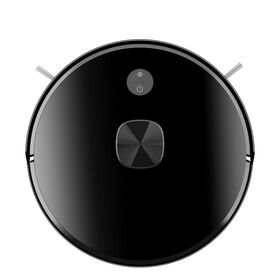 Robot Vacuum Cleaner Tuya app 4000Pa Max Suction LiDAR Navigation Mapping No-Go Zone Voice Remote Control for Hard Floor Pet Hair