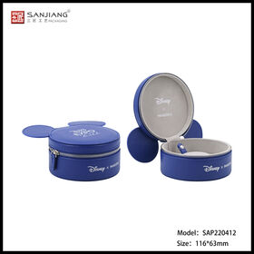 Small Travel Cosmetic Makeup Compact Powder Pouch Cosmetics Makeup Pouch
