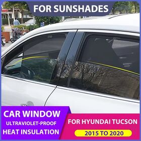 Magnetic Privacy Car Window Shade UV Block Foldable Side Sunshade Heat Insulation Removable for SUV Truck Wholesale