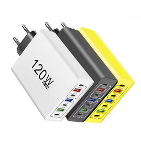 120W Multi Ports Type-C Quick Charge 3.0 USB Charger
