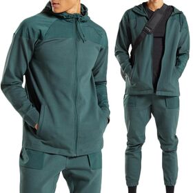 Custom Printed Logo Fitness Joggers Hoodies Sweat Suits Gym Training Sports Wear Jogging Men Tracksuit