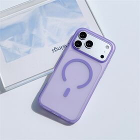 Best Skin-Friendly Matte Transparent PC Phone Shell Color Matching Magnetic Ring Shock Absorbing TPU Frame Promotional Cellphon...