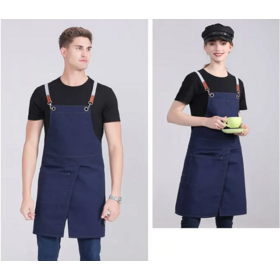 Wholesale Adjustable Strap Straight Stylish Wear Resistant Wrinkle Resistant Cooking Apron