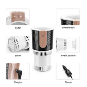 Home Cup Cooler/Warmer, 2-In-1 Auto Electric Cup Drink Holder