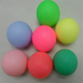 Table Tennis Balls Plastic Color Coloured Ping Pong Ball -