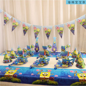 Manufacturer customize high quality Birthday tableware pack kit