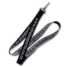 Promotional Lanyard with Wide Design, Stylish and Affordable