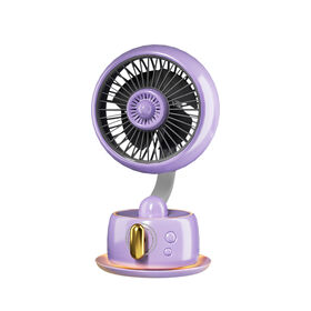 Goods Coffee Cup Style High Speed Desk Fans With LED Light And Aromatherapy Rechargeable Fans much