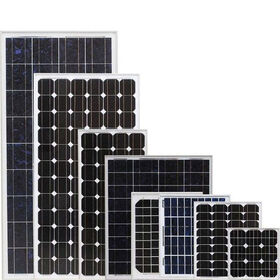 Panel Surya Fotovoltaik Monokristalin 300W, Modul PV Efisiensi Tinggi untuk Sistem Atap Surya Perumahan, Komersial, dan Industri