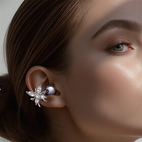 Premium 2026 new Fashion Earclip Headphones with Butterfly Clip Decoration Latest