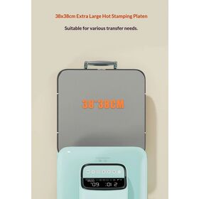 Good Price Professional Industrial Automatic Digital Dye Sublimation Direct Printing Flat Heat Press Transfer Machine 38*38cm