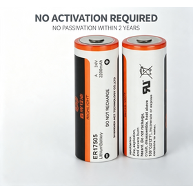 Activation-free High Performance ER17505 Lithium Thionyl Chloride Battery for Smart Gas Meters
