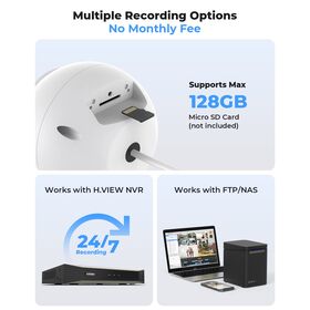 Engineering contractor/integrator Original Hikvision 5MP POE Dome IP Security Camera, 2.8mm Fixed Lens, 30m IR, H.265+, IP66