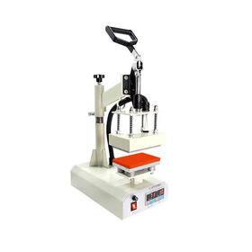 Home Textile Air Compressed Neck Logo Label full automatic heat press machine 15*15 CM For Sleeve labeling Sublimation