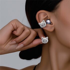 2026 year Goods Bling Rhinestone Cat Earbud Charms Universal Detachable TWS Headset Decor Ornaments Cute Earphone Identificatio...