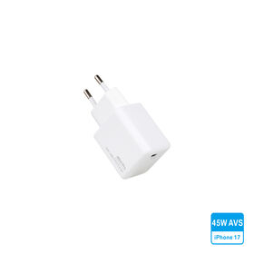 Second to None 45W GaN Charger with AVS, Compact Power for Mobile and Laptop, EU/UK/US Plug