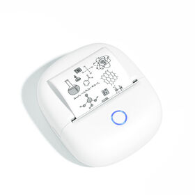 Custom Logo Portable Bluetooth Mini Thermal Inkless Printer Pocket Label Sticker Printer For Students Gift