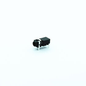 DIP 2.5mm Audio Jack Female DC 30V 0.5A Silver Plated Terminal RoHS Compliant for PCB Mount