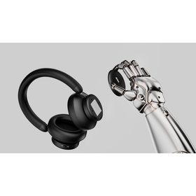 Headphone Bluetooth ANC SK-A17 Baterai Ganti, Peredam Bising Driver Dinamis Stereo Bersertifikat ROHS