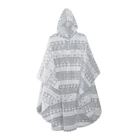 Poncho de Pluie Réutilisable en EVA, Nouveau Design