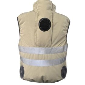 TOUCARE USB Double Mode Gilet Rechargeable Chaud Cool Réglable Température pour Chasse En Plein Air Commute Travail