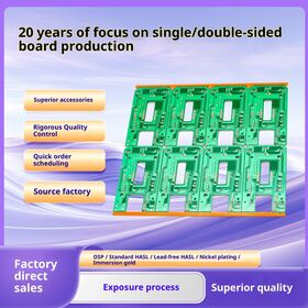 Merrillchip Kundenspezifische FR4 doppelseitige PCB-Prototypenfertigung 94V-0 Flammhemmende Platine für Unterhaltungselektronik