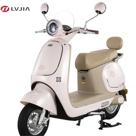 Lvjia Bürstenloser E-Motorradmotor mit hoher Rückenlehne | ISO-konform | Lithiumbatterie mit großer Reichweite | Anpassbare Farboptionen