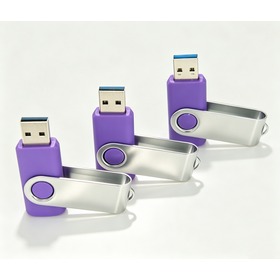 SimDisk Pen Drive Giratório de Metal Criptografado 4GB 8GB 16GB 32GB 64GB 128GB Memória USB para PC e Notebook