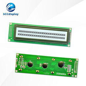 COB 2402 Russian character LCD screen JXD2402A FSTN White Positive ST7066/AIP31066 driver 24*2 dot matrix LCM display module