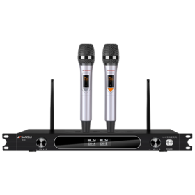 Desktop microphones with receiver UHF conference microphones