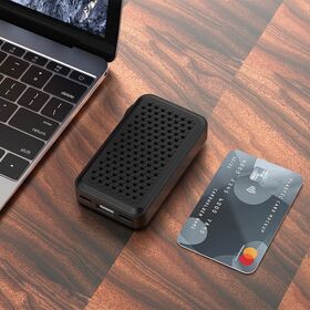 Adaptador de Viaje Compacto Ultra 65W GaN Desmontable y Plegable con Disipación de Calor - Cargador de Pared para iPhone y Portátiles Macbook