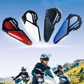 TOUCARE T10 Helmet Bluetooth Intercom Noise Reduction For Full And Half Helmets Hands Free Rider Talk