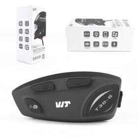 TOUCARE T30S Bluetooth Intercom Interphone For Several Bikers Seamless Voice Chat Active Wind Noise Cut Touring
