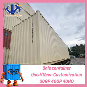 Schnellverkauf 20ft 40hq Container von Xiamen Shenzhen nach Amerika Neuer Trockencontainer Gebrauchtcontainer Hohe Qualität