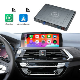 Ewaygps proveedor original GPS Bluetooth control de voz inalámbrico carplay Retrofit Android auto MMI caja para BMW X3 E90 1serie