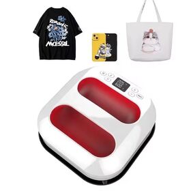 Portable Mini Hot Stamping Machine 9x9in/23x23cm 110-220V DIY Thermal Transfer