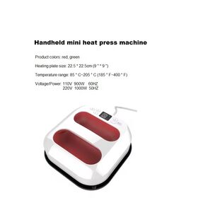Factory Wholesale New Mini Heat Transfer Garment Press Machine Skateboard Label Flatbed Printer Manual 220V/110V