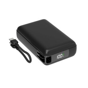 2026 Wholesale New design 20000mah capacity powerbank with removable charging cable PD22.5W Fast charge for phones