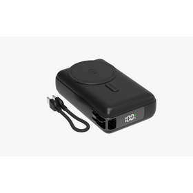 2026 Wholesale New design 20000mah Wireless Magnetic Power Bank with removable charging cable PD20W Fast charge for phones