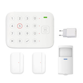 Kit de Seguridad Inalámbrico 4G/GSM Antimanipulación Directo de Fábrica con Control por App y Hub con Teclado - Sistema de Seguridad Inteligente