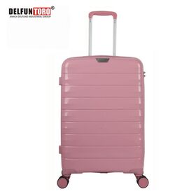 DELFUN TORO,Women Travel Carry on Colorful TSALock With Wheels PPTrolley Luggage Suitcase Set Men Classic Design Business Suitcase