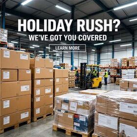 Weihnachts-Rush? Lassen Sie Ihre Fracht nicht in der Warteschlange stecken bleiben.