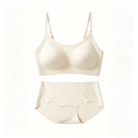 Ropa Interior Termoadhesiva, Sujetador Camisola Termoadhesivo, Copas Acolchadas, Braguita Termoadhesiva, Microfibra, Cierre Trasero, Varios Colores Disponibles, Diseños Nuevos