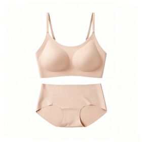 Ropa Interior sin Costuras, Sujetador Camisola Deportivo, Copas Acolchadas, Braguita sin Costuras, Microfibra, Varios Colores Disponibles, OEM, ODM, Diseños Nuevos